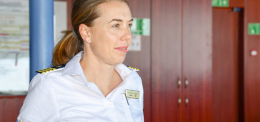 AIDA Kapitän Nicole Langosch. Foto: AIDA Cruises