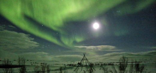 Nordlicht auf einer Norwegen-Reise. Foto: Matthias Rojahn