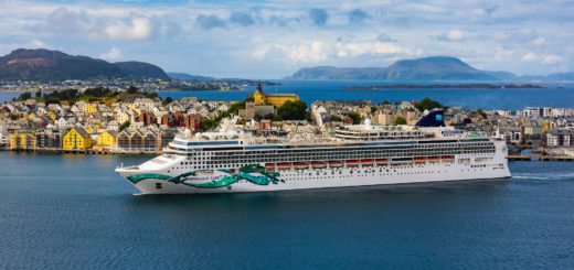 Norwegian Jade in Ålesund, Norwegen. Foto: Norwegian Cruise Line