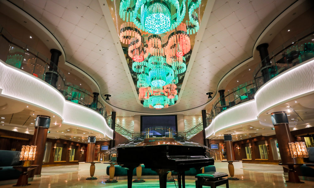 The Atrium auf der Norwegian Jade. Foto: Norwegian Cruise Line