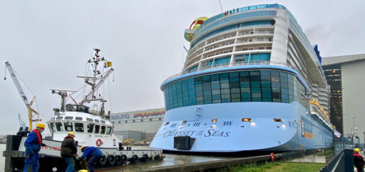 Ausdocken der Odyssey of the Seas