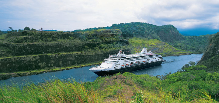Panamakanal-Kreuzfahrten mit Holland America Line. Foto: Holland America Line