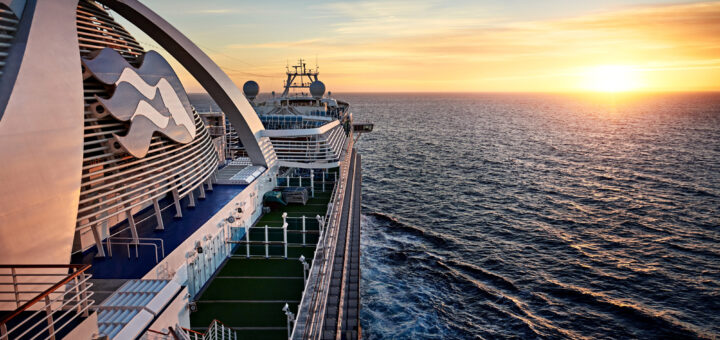 Sonne mit Princess Cruises