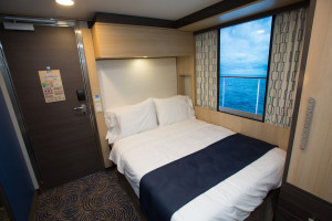 Innenkabinen mit virtuellem Balkon der Quantum of the Seas. Foto: Royal Caribbean International