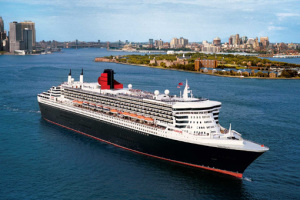 Queen Mary 2 in New York. Foto: Cunard Line