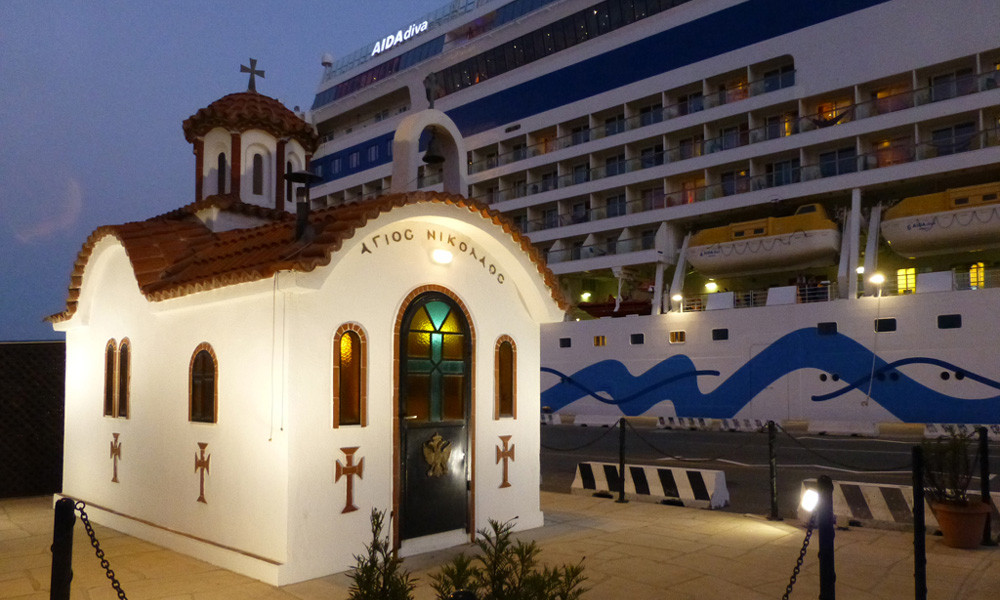 AIDAdiva in Limassol, Zypern. Foto: Cordula Mahr