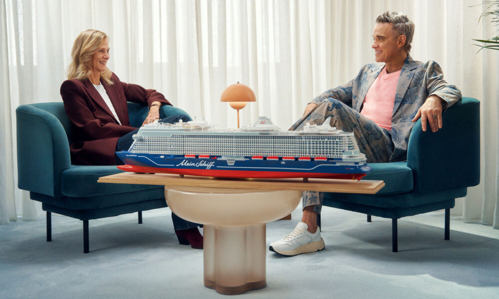 Wybcke Meier im Gespräch mit Robbie Williams