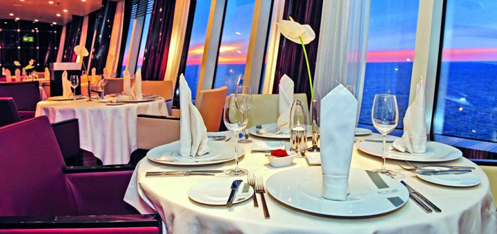 AIDA Restaurant Rossini. Foto: AIDA Cruises