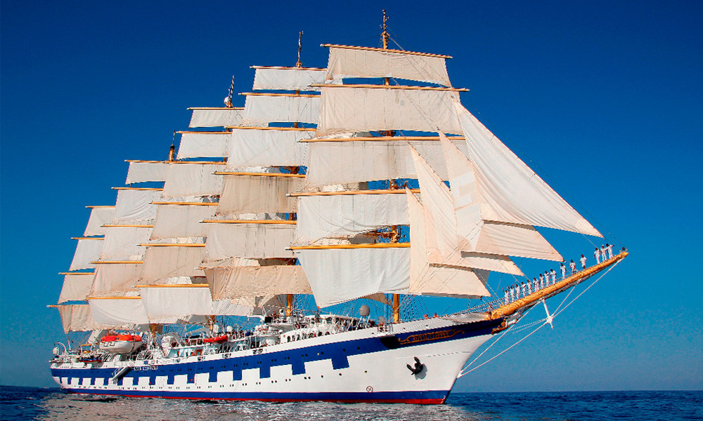 Royal Clipper, das größte Segelschiff der Welt. Foto: Star Clippers