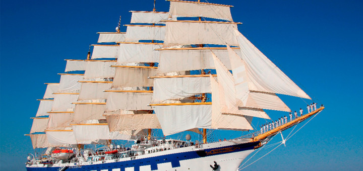 Royal Clipper, das größte Segelschiff der Welt. Foto: Star Clippers