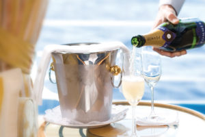 Champagner bei Silversea. Foto: Silversea Cruises
