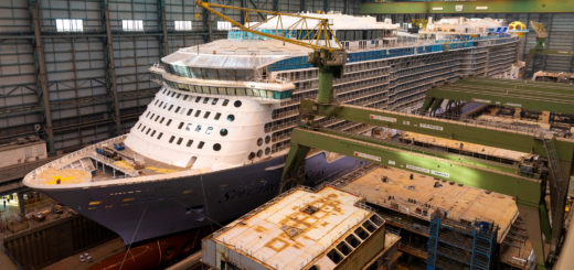 Spectrum of the Seas auf der Meyer Werft. Foto: Meyer Werft