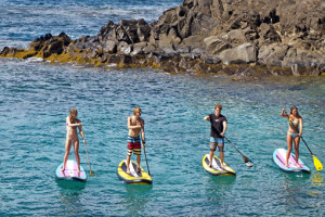 Stand-Up-Paddling mit AIDA. Foto: AIDA Cruises