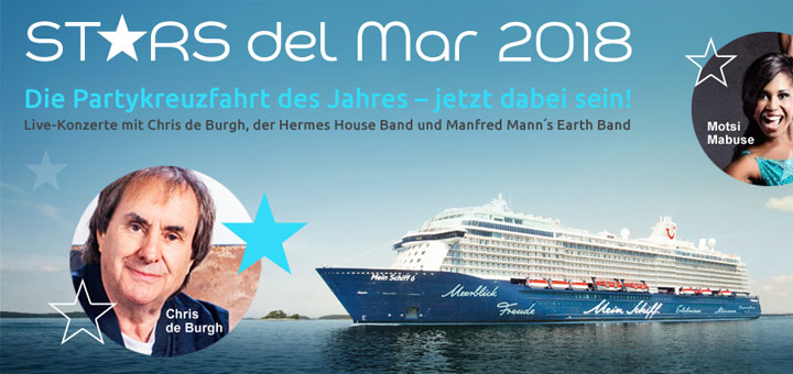 Stars del Mar 2018 auf der Mein Schiff 6. Foto: e-hoi.de