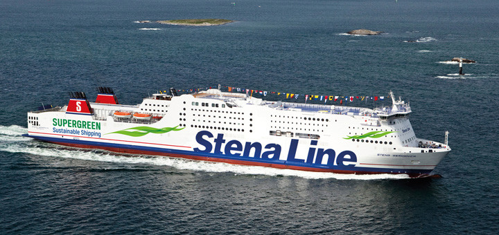 Stena Germanica auf Kurs. Foto: Stena Line