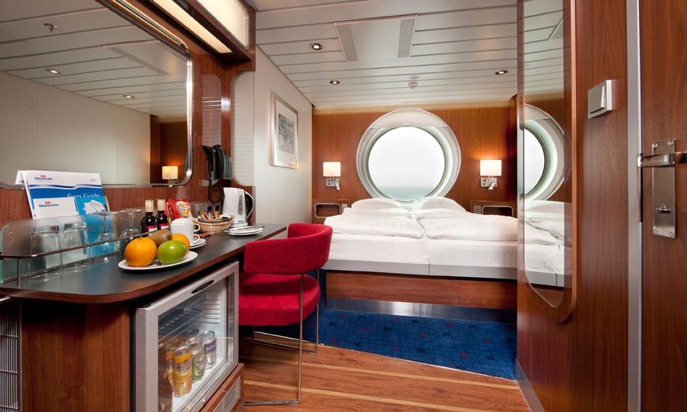 Comfort-Class-Kabine bei Stena Line. Foto: Stena Line