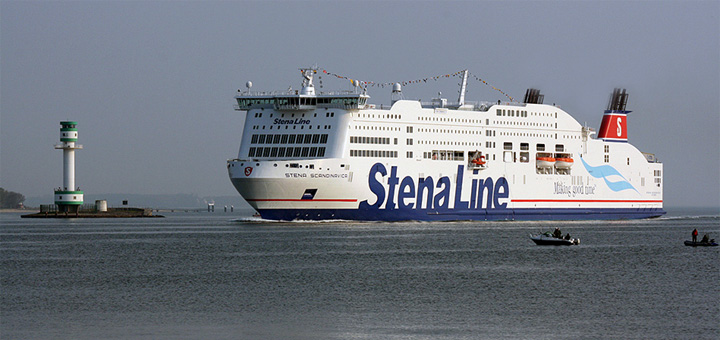 Stena Scandinavica in Kiel. Foto: Stena Line