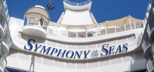 Zip Line der Symphony of the Seas. Foto: Royal Caribbean International